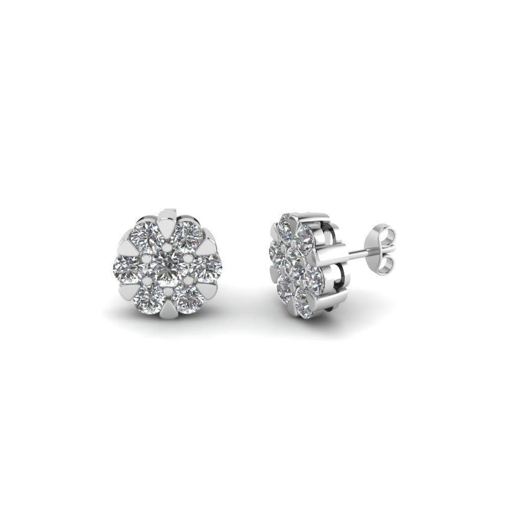  Fine Jewelry Sparkling Unique Lady’s Stud Earrings