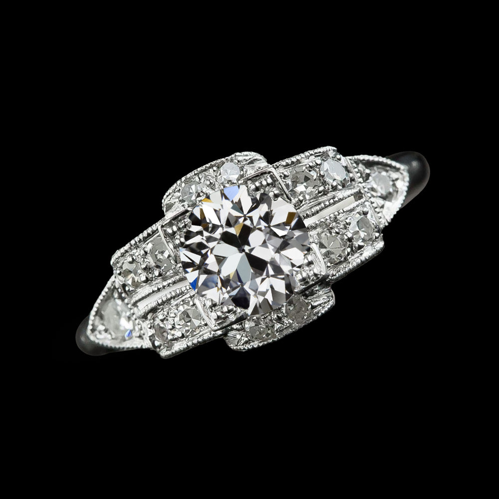 White gold wedding anniversary Diamond Ring 