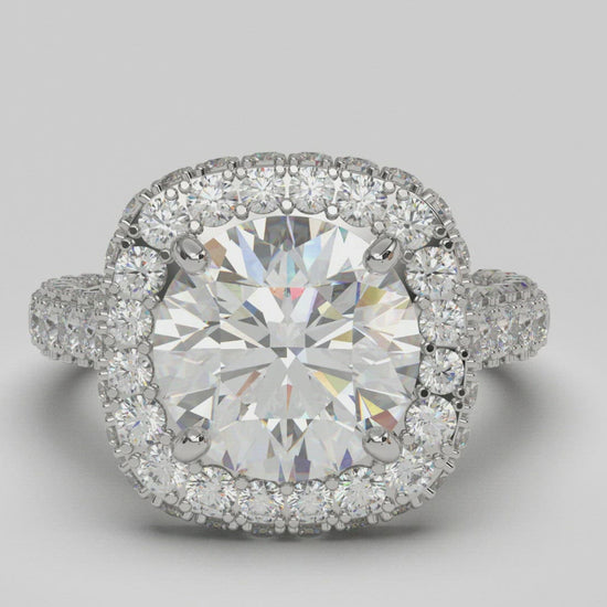 Product Carats Halo Diamond Ring Success