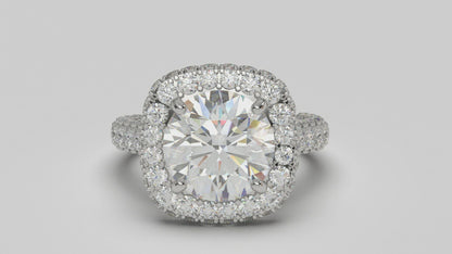 Product Carats Halo Diamond Ring Success