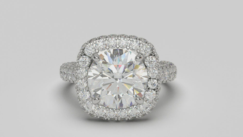 Product Carats Halo Diamond Ring Success