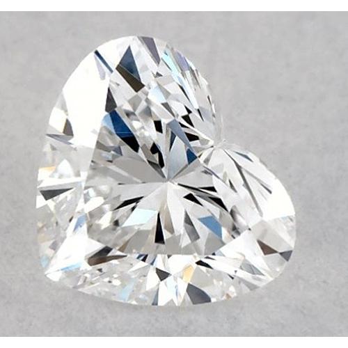 natural heart diamond 5ct loose_diamond front view