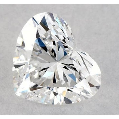 natural heart diamond 5ct loose_diamond front view