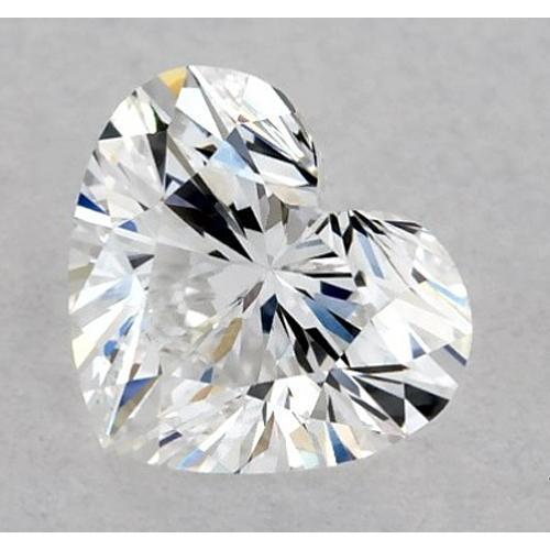 natural heart diamond 5ct loose_diamond front view