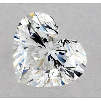 natural heart diamond 5ct loose_diamond front view