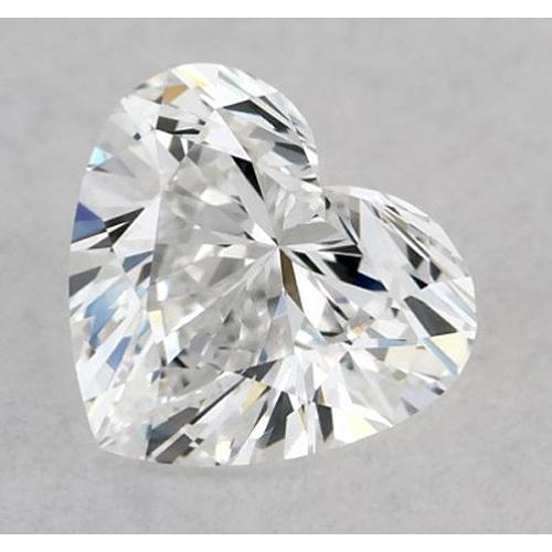 natural heart diamond 5ct loose_diamond front view