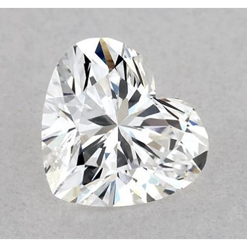 natural heart diamond 5ct loose_diamond front view