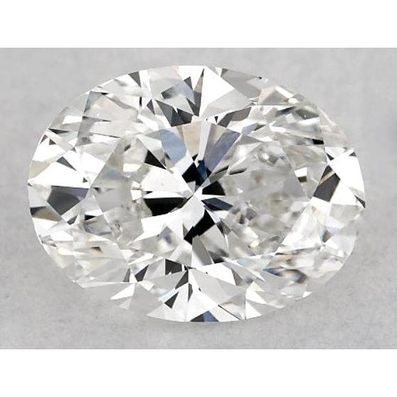 natural oval diamond 5ct loose_diamond front view