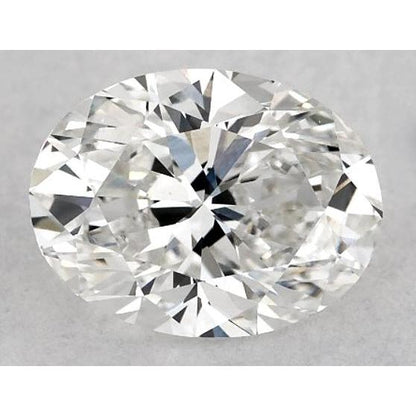 natural oval diamond 5ct loose_diamond front view