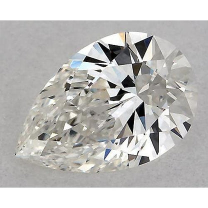 natural pear diamond 5.5ct loose_diamond front view