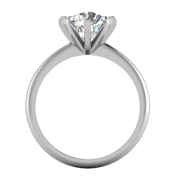 Products Diamond Solitaire Ring Old Mine Cut 2 Carats Gold 14K