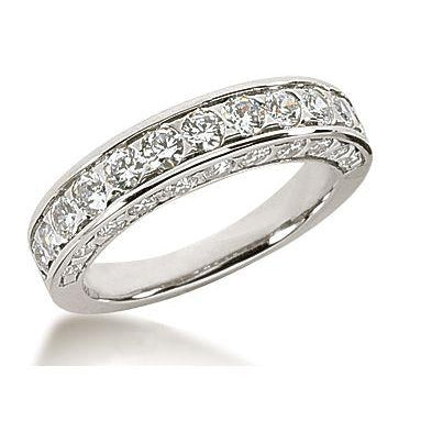  Diamond Engagement Ring Band Set Radiant Cut