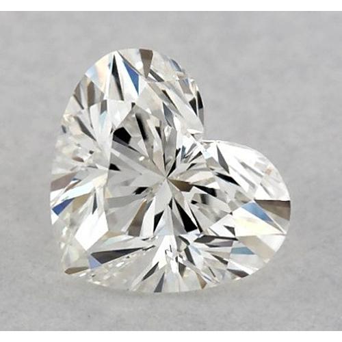 natural heart diamond 5ct loose_diamond front view