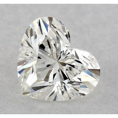 natural heart diamond 5ct loose_diamond front view