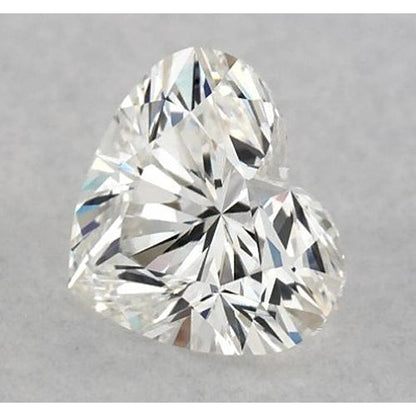 natural heart diamond 5ct loose_diamond side angle