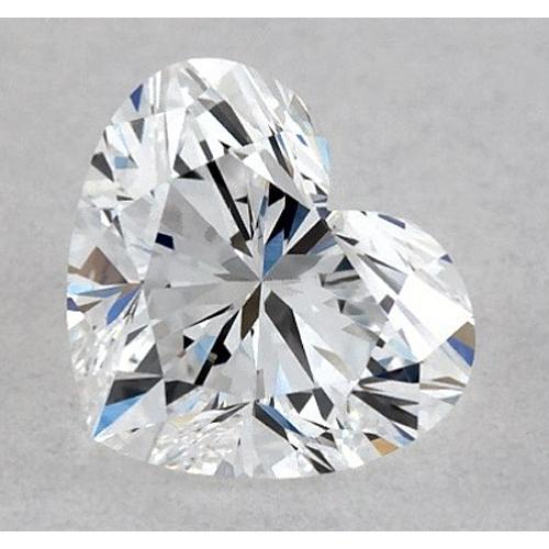 natural heart diamond 6ct loose_diamond front view