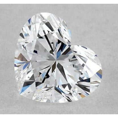 natural heart diamond 6ct loose_diamond front view