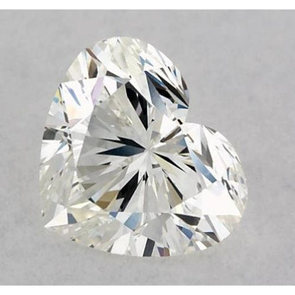 natural heart diamond 6ct loose_diamond front view