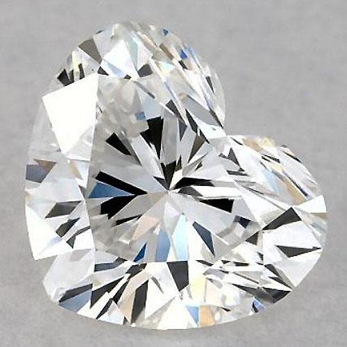 6 Carats Heart Diamond Loose F Vvs2 Very Good Cut Diamond