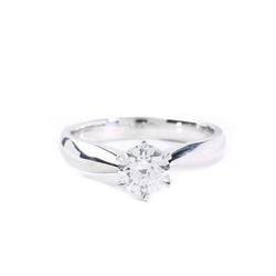 6 Prong Set Gorgeous 2.25 Ct Solitaire Natural Earth Mined Diamond Wedding Ring