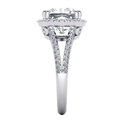 Cushion Diamond Ring