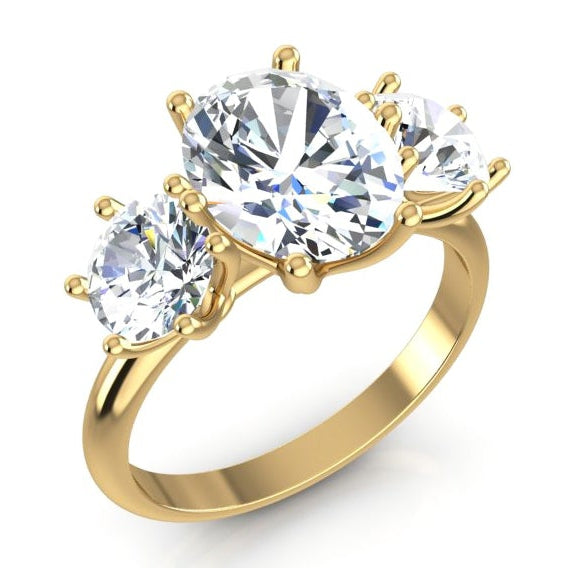 Oval Diamond Ring