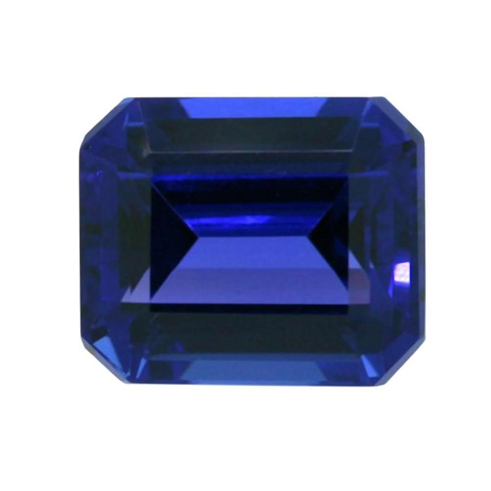 7 Carats Emerald Cut Aaa Natural Loose Tanzanite Gemstone Gemstone Loose