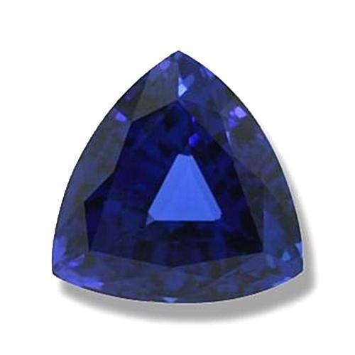 7 Carats Loose Ceylon Blue Sapphire Gem-Stone Trilliant Cut Natural Gemstone Loose