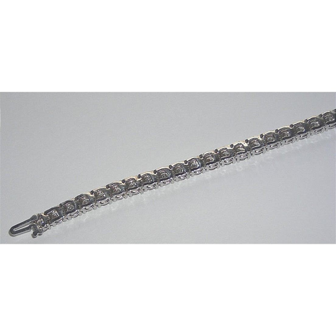 9.50 Carats Real Lab Grown Diamond Tennis Bracelet Vs Jewelry Solid WG 