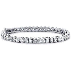 Real  9 Ct Diamonds Lady Tennis Bracelet New