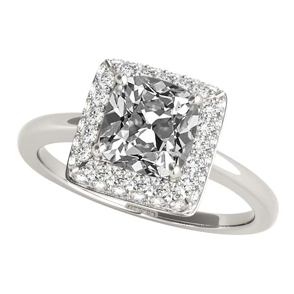 natural round diamond 5.50ct ring front view