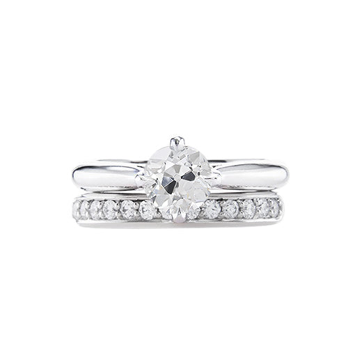 White Gold Diamond Engagement Ring