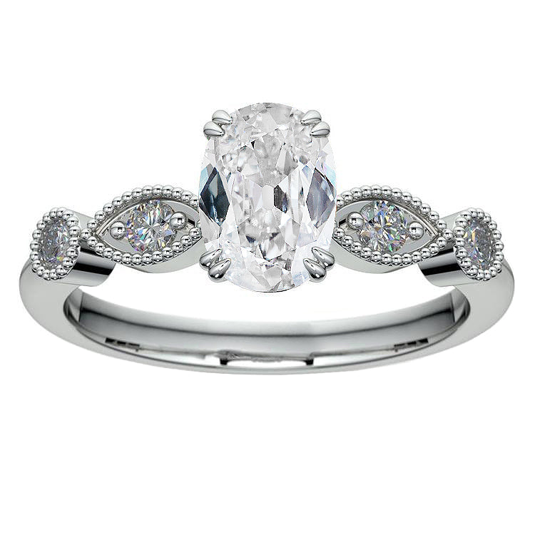 Anniversary Ring Old Miner Prong 3.75 Carats