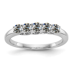 Anniversary Band Round Old Mine Cut Natural Earth Mined Diamond White Gold 2.50 Carats