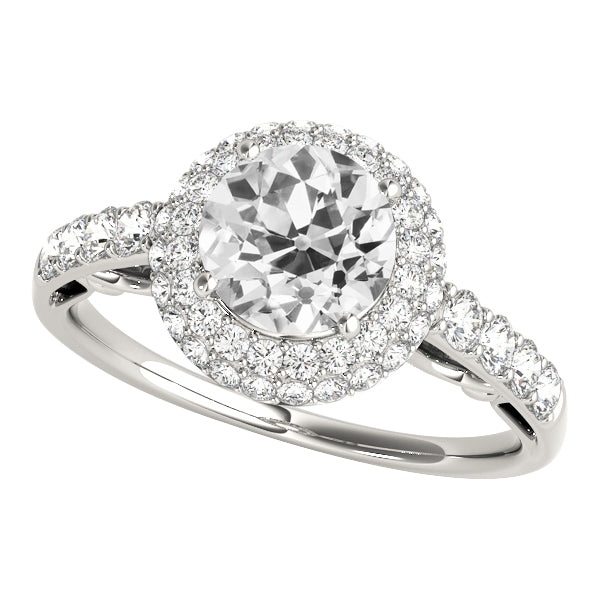 Anniversary Halo Ring Old Miner