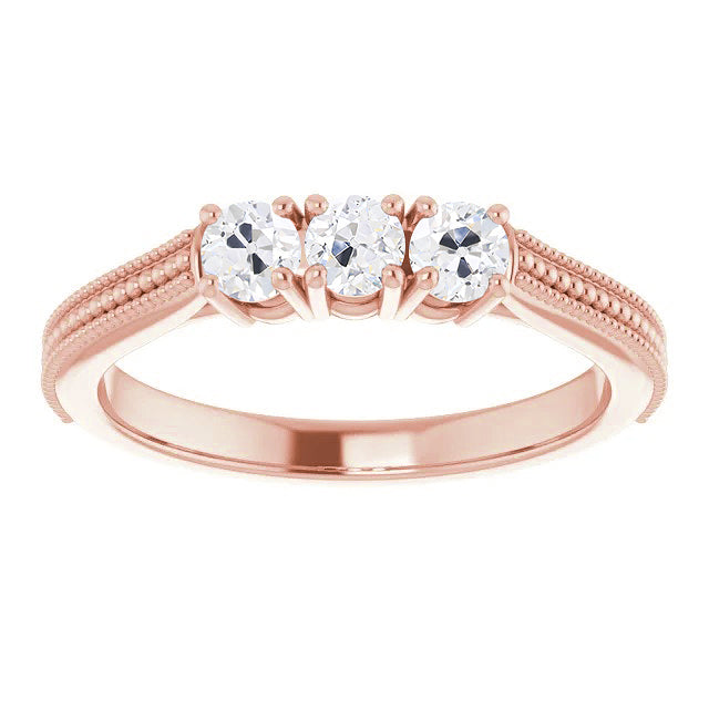 Anniversary Ring Old Miner Diamond
