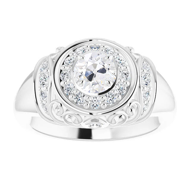 Old Miner Diamond Ring