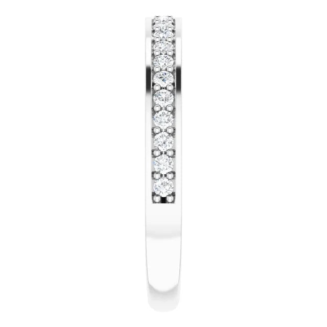 Half Eternity Diamond Band