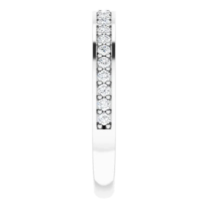 Half Eternity Diamond Band