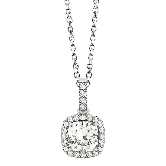 Cushion Diamond Pendant