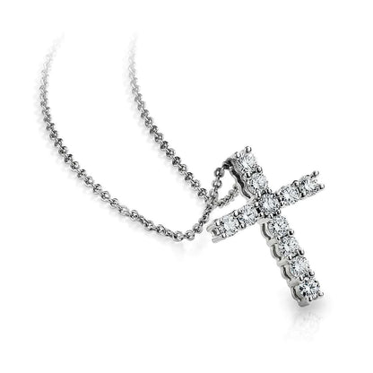Diamond Cross Necklace