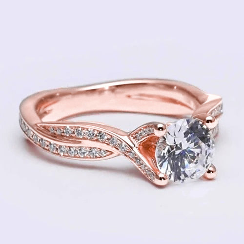 Diamond Engagement Solitaire Ring