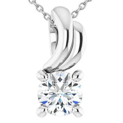 2.50 Carats Diamond Pendant