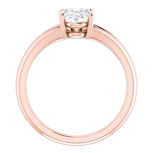 natural oval diamond 2ct ring close up detail