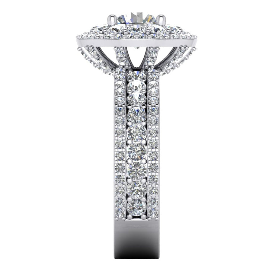 Halo Diamond Ring