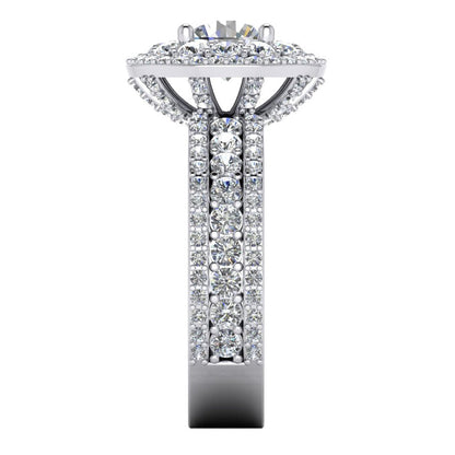 Halo Diamond Ring