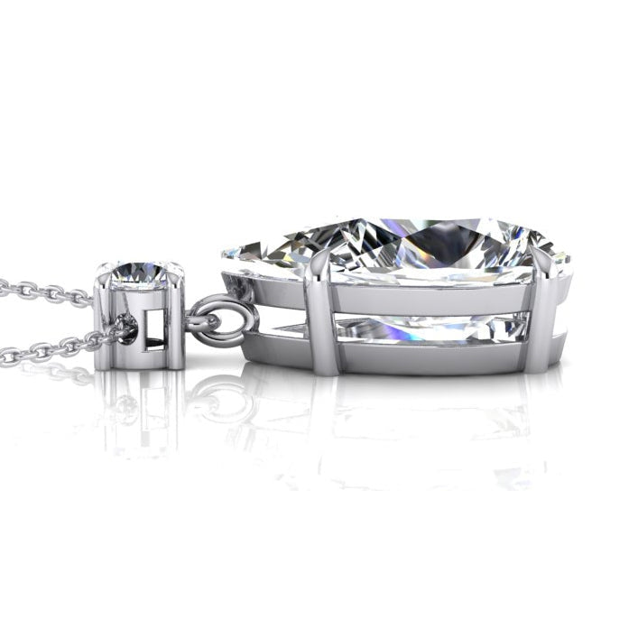 Pear Diamond Pendant 