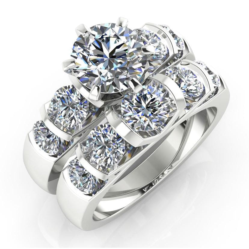 Diamond Engagement Ring Set