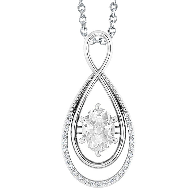 Gold Diamond Pendant Shaped Old Miner