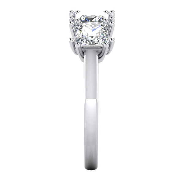Sparkling Unique Style White Sparkling Engagement White gold    Diamond 